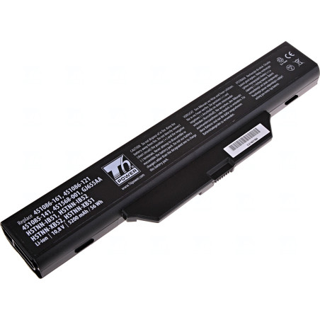 Batérie T6 Power pre HP Compaq 6530s, 6535s, 6720s, 6730s, 6735s, 6820s, 6830s, 5200mAh, 56Wh, 6cell