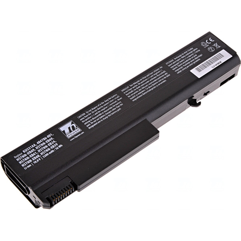 Batérie T6 Power pre HP 6530b, 6730b, 6930b, ProBook 6440b, 6450b, 6540b, 5200mAh, 56Wh, 6cell