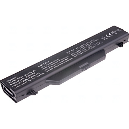 Batérie T6 Power HP ProBook 4510s, 4515s, 4710s, 4720s, 5200mAh, 75Wh, 8cell