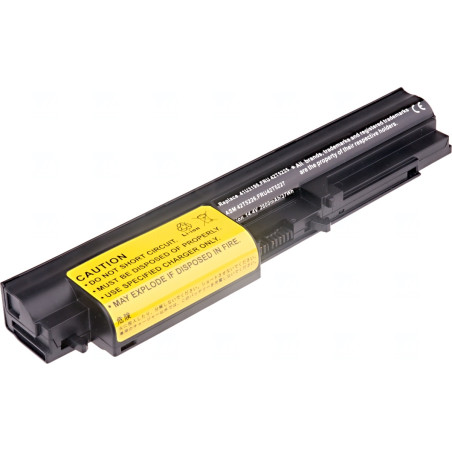 Batérie T6 Power IBM ThinkPad T61 14,1 wide, R61 14,1 wide, R400, T400, 2600mAh, 37Wh, 4cell
