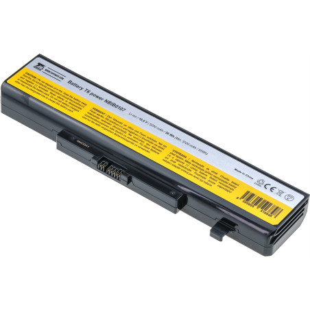 Batérie T6 Power Lenovo IdeaPad B480, B580, G480, B590, Z480, V480, Edge E530, 5200mAh, 56Wh, 6cell