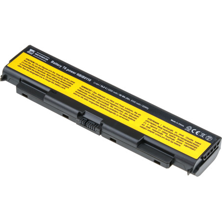 Batérie T6 Power Lenovo ThinkPad T440p, T540p, W540, L440, L540 séria, 5200mAh, 56Wh, 6cell