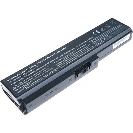Batérie T6 Power Toshiba Satellite L730, L735, L740, L745, L750, L755, L775, 5200mAh, 56Wh, 6cell