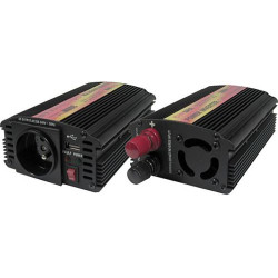 Menič napätia Carspa CAR300U-24 24V/230V+USB 300W, modifikovaná sínus