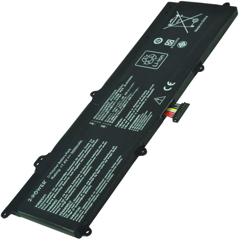 2-POWER Batérie 7,4V 5000mAh pre Asus F201E, F202E, Q200E, R200E, R201E, S200E, X201E, X202E