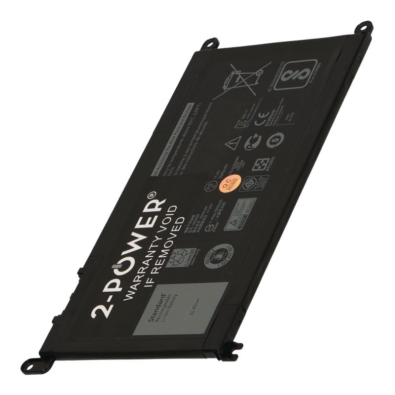 2-POWER Batérie 11,4V 3500mAh pre Dell Inspiron 13 (5368), Latitude 13 3379, Vostro 15 (5568)
