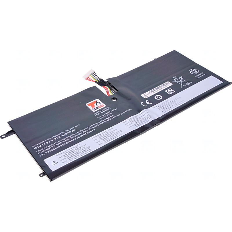 Batéria T6 Power pre Lenovo ThinkPad X1 Carbon 1st Gen, 3200mAh, 47Wh, 4cell, Li-Pol