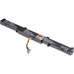 Batérie T6 Power pre Asus GL752, N552, N752, FX553, G553, GL553, 2600mAh, 37Wh, 4cell, Li-ion