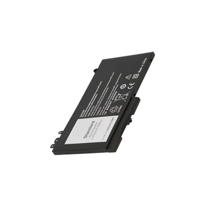 2-POWER Batérie 11,1V 3400mAh pre Dell Latitude E5250, E5450, E5550, 3150, 3160