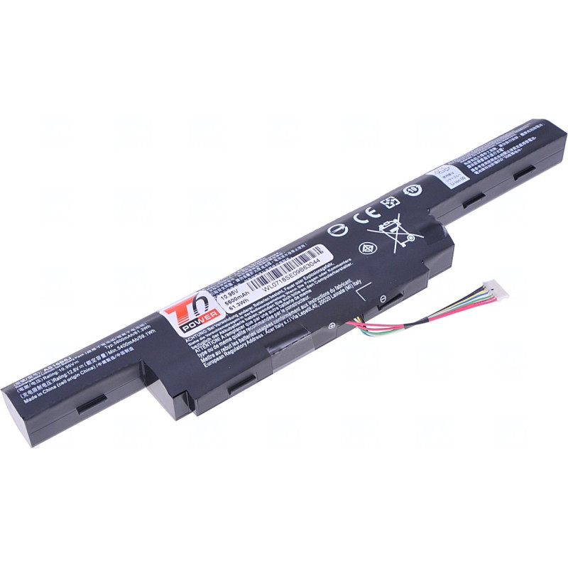 Batérie T6 Power Acer Aspire E5-575, E5-774, F5-573, TravelMate P256-G2, 5200mAh, 56Wh, 6cell
