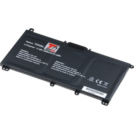 Batérie T6 Power HP Pavilion 14-CD000, 15-CC000, 15-CD000 séria, 3600mAh, 41Wh, 3cell, Li-pol