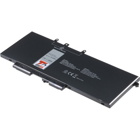Batéria T6 Power pre Dell Latitude 5280, 5290, 5480, 5490, 5580, 5590, 8950mAh, 68Wh, 4cell, Li-pol