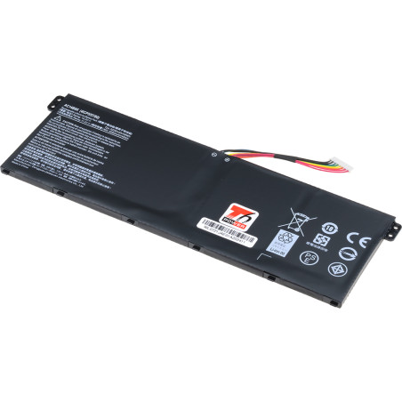 Batérie T6 Power Acer Aspire ES1-711, E5-721, V3-371, 3150mAh, 48Wh, 4cell, Li-ion