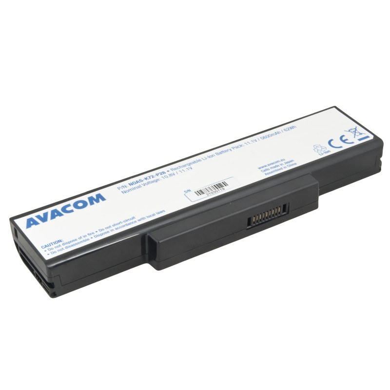 Batérie AVACOM pre Asus A72/K72/N71/N73/X77 Li-Ion 11,1 V 5600mAh