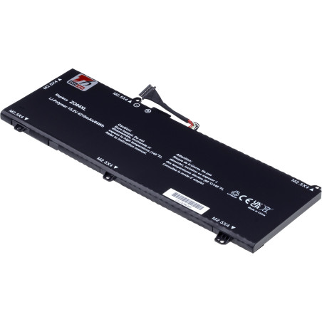 Batérie T6 Power HP ZBook Studio G3, ZBook Studio G4, 4210mAh, 64Wh, 4cell, Li-pol