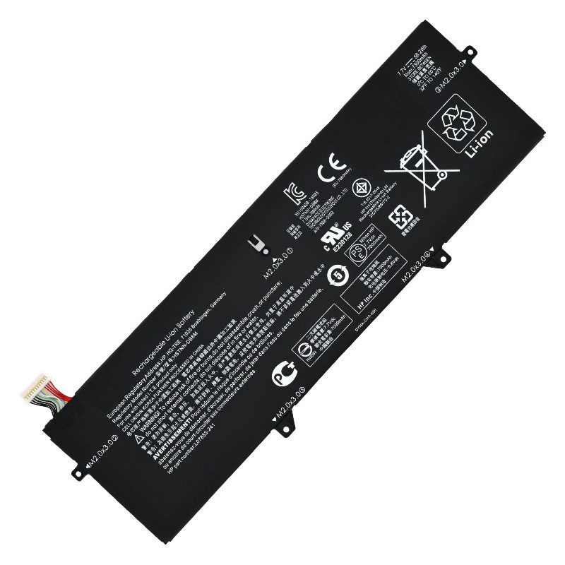 2-POWER Batérie 7,7V 7300mAh pre HP EliteBook x360 1040 G5, EliteBook x360 1040 G6