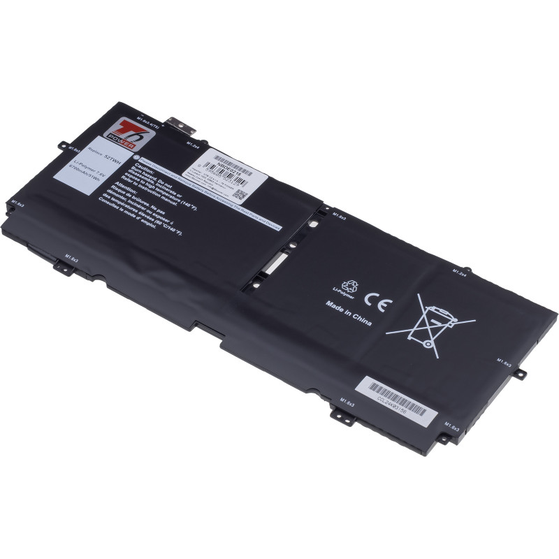 Batéria T6 Power Dell XPS 13 7390 2in1, 6700mAh, 51Wh, 4cell, Li-pol