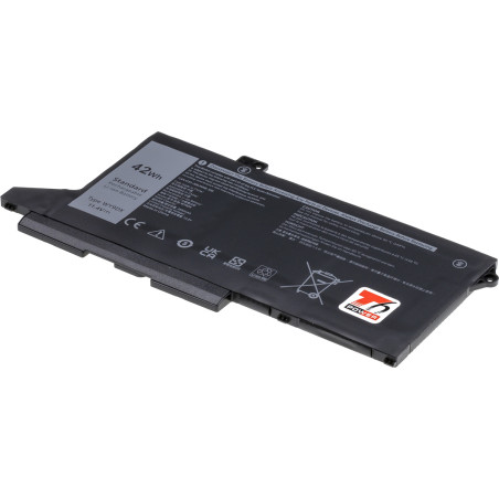 Batéria T6 Power pre Dell Latitude 5420, 5520, Precision 3560, 3680mAh, 42Wh, 3cell, Li-pol