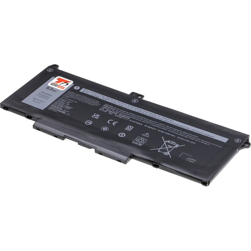 Batéria T6 Power pre Dell Latitude 5420, 5520, Precision 3560, 4100mAh, 63Wh, 4cell, Li-pol