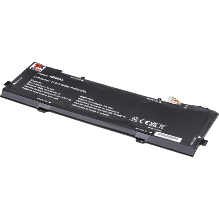 Batéria T6 Power pre HP Spectre 15-bl000 x360 serie, 6860mAh, 79Wh, 6cell, Li-pol
