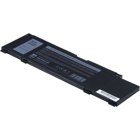Batérie T6 Power pre Dell G3 15 3500, 3590, G5 15 5500, Inspiron 14 5490, 4470mAh, 51Wh, 3cell