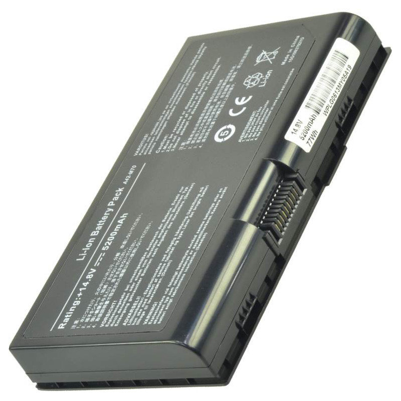Batéria 14,8V 5200mAh pre ASUS F70SL, G71G, M70SA, N70, N90, X71Q