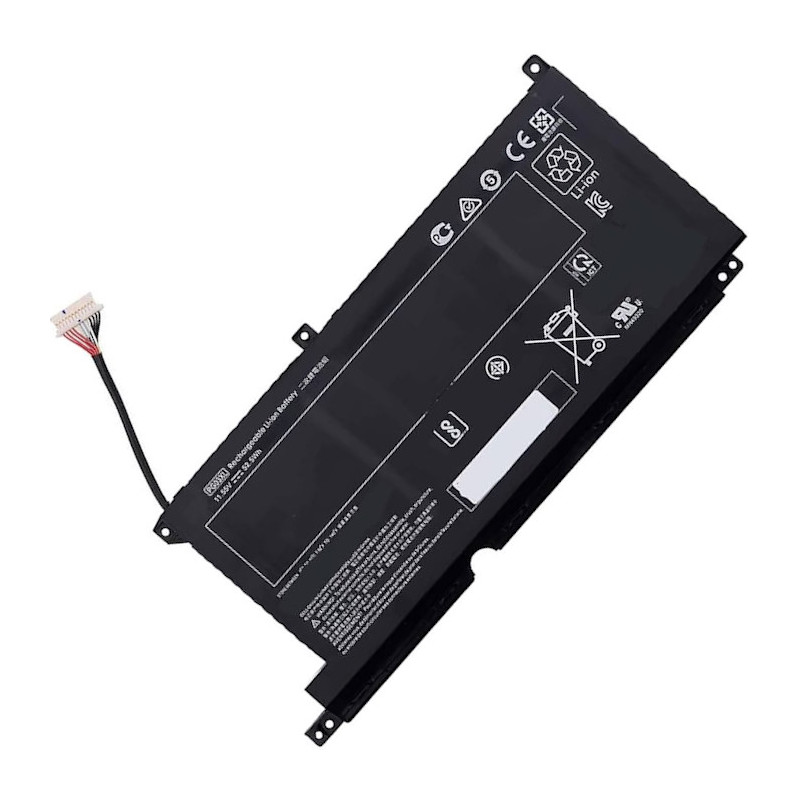 2-POWER Batéria 11,4V 4150mAh pre HP Gaming 15 Pavilion 15-dk0000, Gaming 16 Pavilion 16-a0000