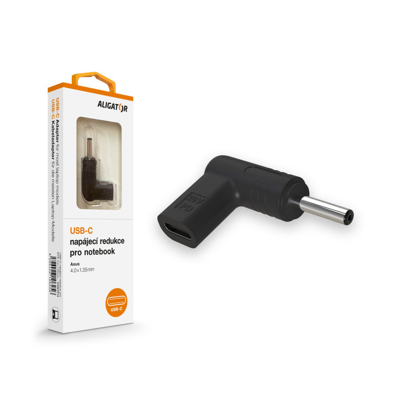 Aligator USB-C napájacia redukcia 4,0 x 1,35 mm pre notebooky Asus