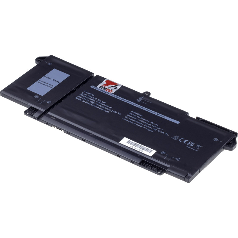 Batéria T6 Power pre Dell Latitude 5320, 7320, 7420, 7520, 3900mAh, 59Wh, 4cell, Li-pol