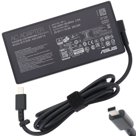 ASUS originál ADAPTER 200W 20V 3P (RECTANGLE)