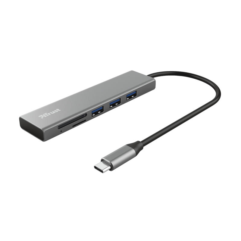 TRUST HALYX FAST USB-C HUB & CARD READER