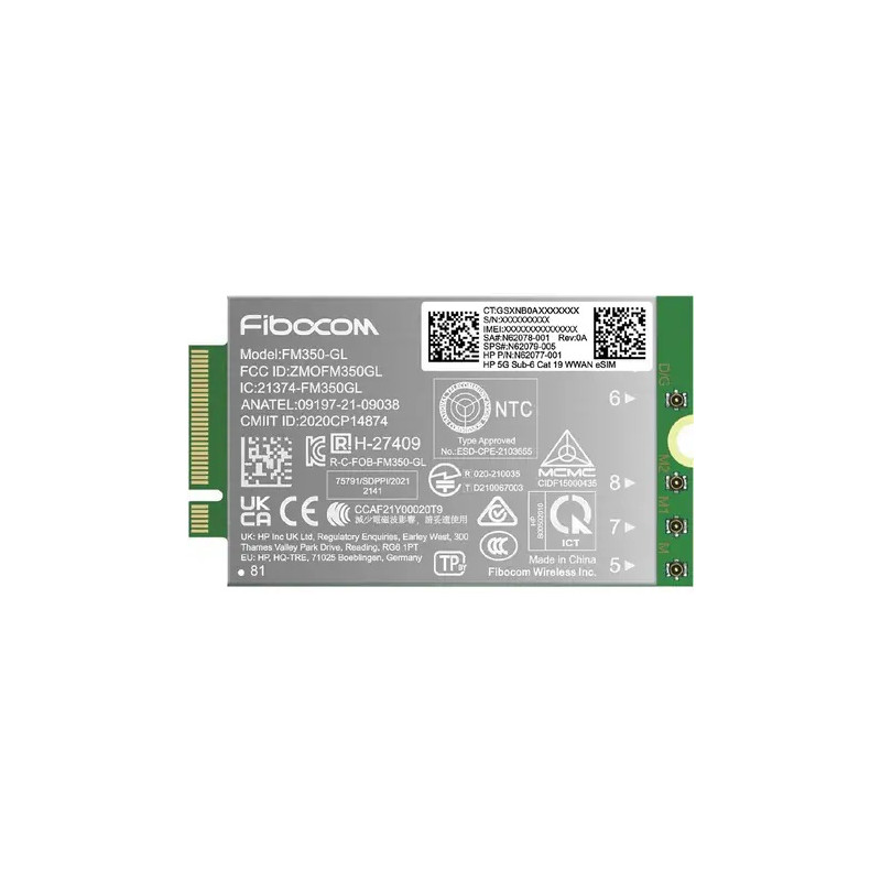 HP 5G NR/4G WWAN