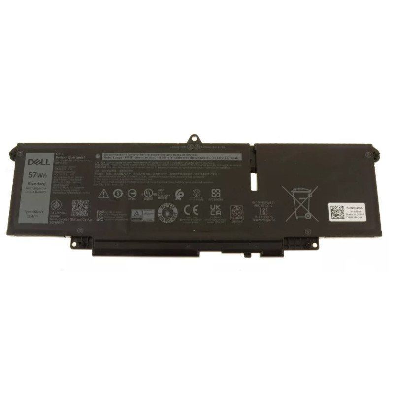 Dell batéria 3-cell 57W/HR LI-ION pre Latitude 7340, 7440, 7450, 7640