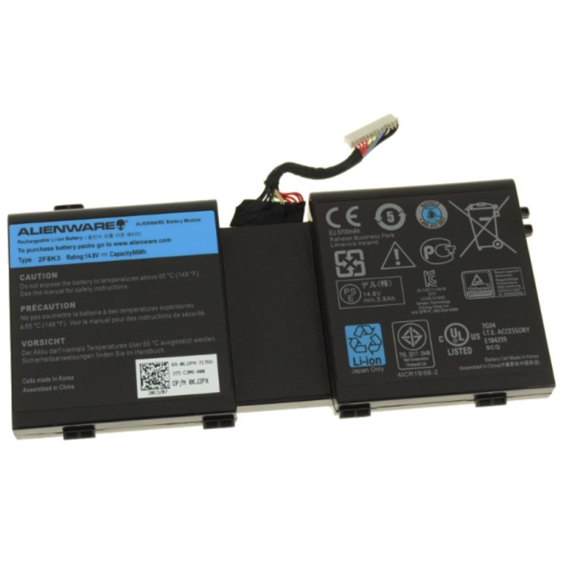 Dell Batérie 8-cell 86W/HR LI-ION pre Alienware NB