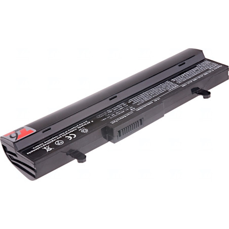 Batérie T6 Power Asus Eee PC 1001, 1005, 1101H, R105, 5200mAh, 56Wh, 6cell, black