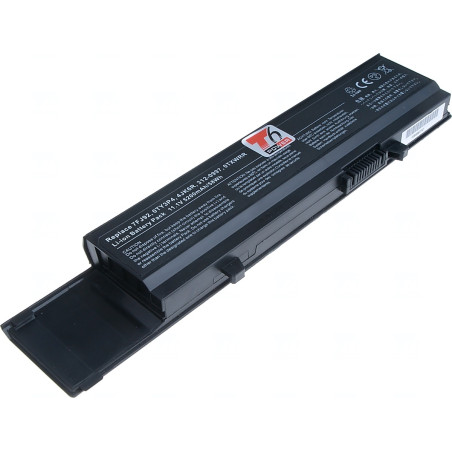 Batérie T6 Power pre Dell Vostro 3400, 3500, 3700 séria, 5200mAh, 58Wh, 6cell