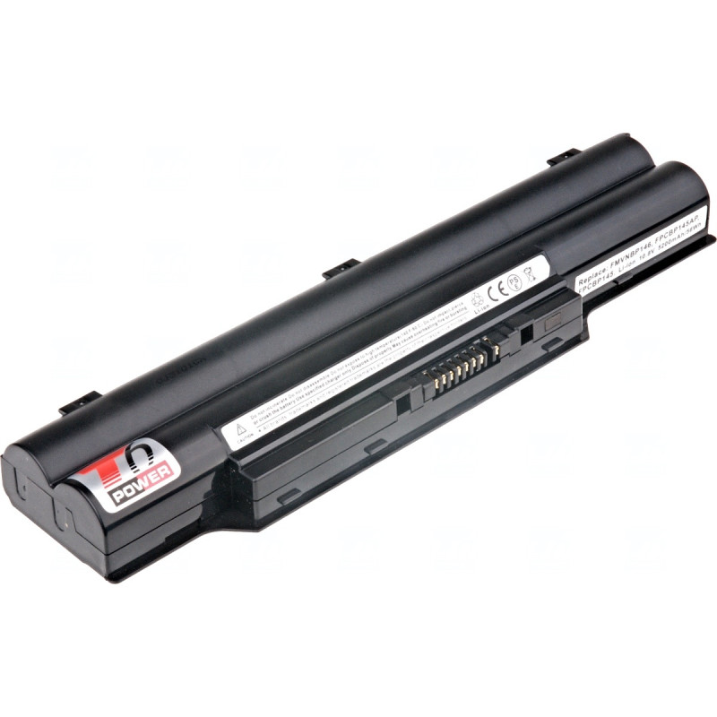 Batérie T6 Power Fujitsu LifeBook S7110, S6310, S751, S752, S762, SH761, SH782, 5200mAh, 56Wh, 6cell