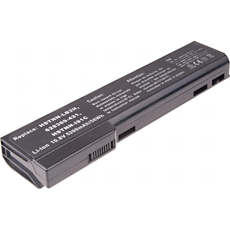 Batérie T6 Power pre HP ProBook 6360b, 6460b, 6470b, 6560b, 6570b, 8460, 8470, 5200mAh, 56Wh, 6cell
