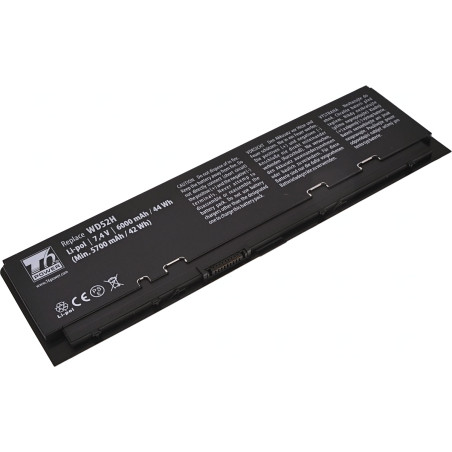 Batérie T6 Power pre Dell Latitude E7240, E7250, 6000mAh, 44Wh, 4cell, Li-pol