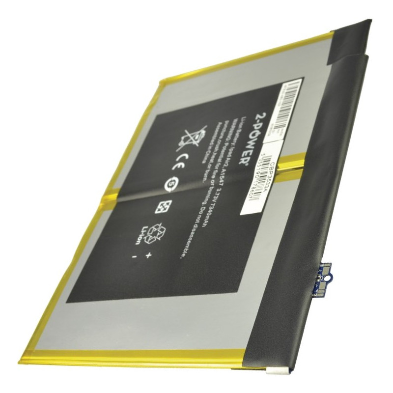 2-POWER Batérie 3,73V 7340mAh pre Apple iPad Air 2