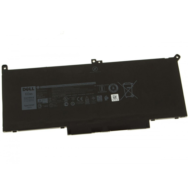 Dell Batérie 4-cell 60W/HR LI-ON pre Latitude 7280, 7290, 7380, 7390, 7480, 7490