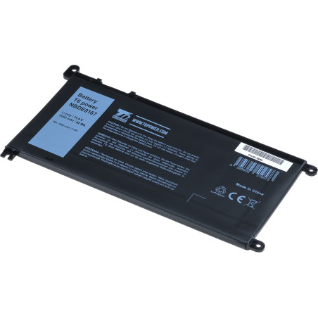 Batérie T6 Power pre Dell Insprion 15 5568, 5578, Vostro 5468, 5568, 3680mAh, 42Wh, 3cell, Li-pol