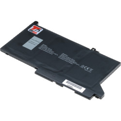 Batéria T6 Power pre Dell Latitude 7280, 7290, 7380, 7390, 7480, 7490, 3600mAh, 41Wh, 3cell, Li-pol