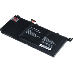 Batéria T6 Power pre Asus VivoBook S551L, R551L, K551L, V551L séria, 4400mAh, 49Wh, 3cell, Li-pol