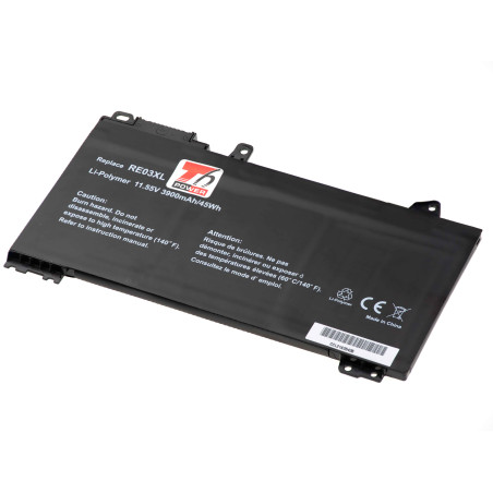 Batérie T6 Power pre HP ProBook 430 G6, 440 G6, 445 G6, 450 G6, 455 G6, 3900mAh, 45Wh, 3cell, Li-pol