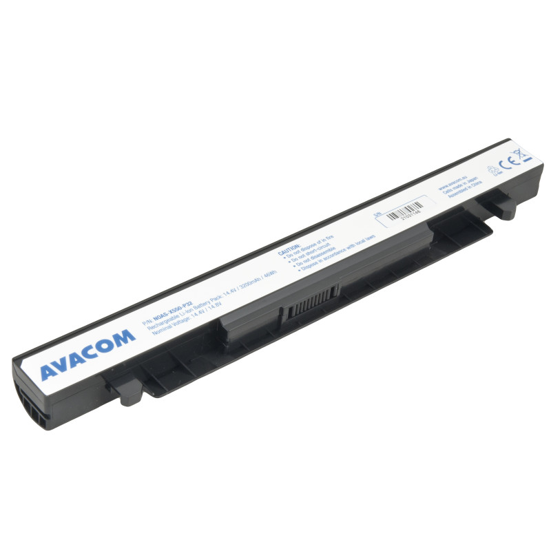 Batérie AVACOM pre Asus X550, K550, Li-Ion 14,4 V 3200mAh 46Wh