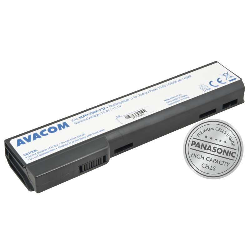 Batérie AVACOM pre HP ProBook 6360b, 6460b series Li-Ion 10,8 V 6400mAh 69Wh