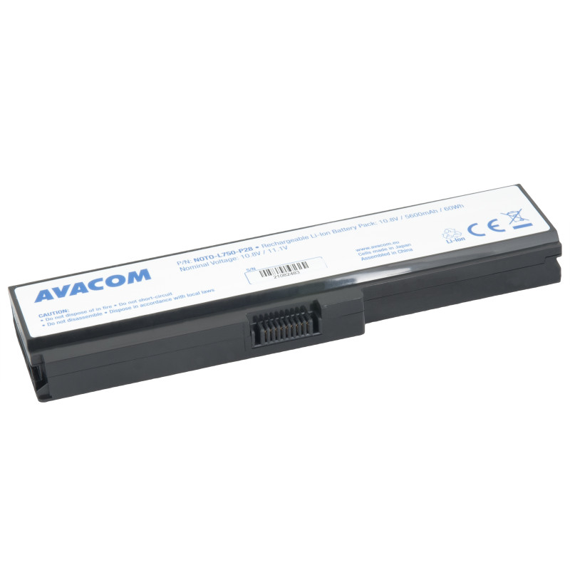 Batérie AVACOM pre Toshiba Satellite L750 Li-Ion 10,8 V 5800mAh/60Wh