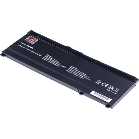 Batérie T6 Power HP Pavilion Gaming 15-cx0000, 17-cd0000, 4545mAh, 52,5Wh, 3cell, Li-pol