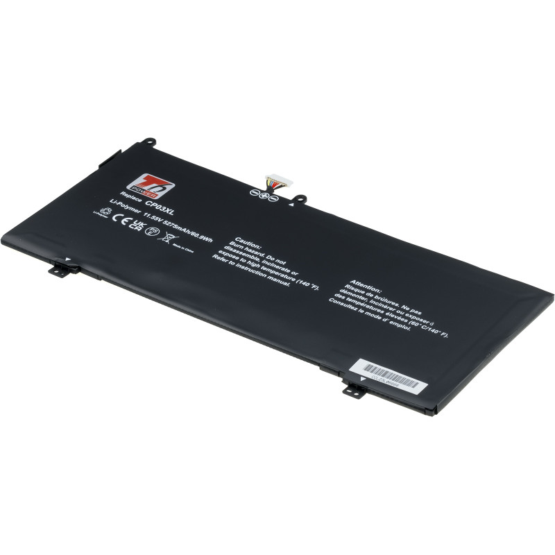 Batérie T6 Power HP Spectre 13-ae000 x360, 13-ae500 x360, 5275mAh, 60Wh, 3cell, Li-pol